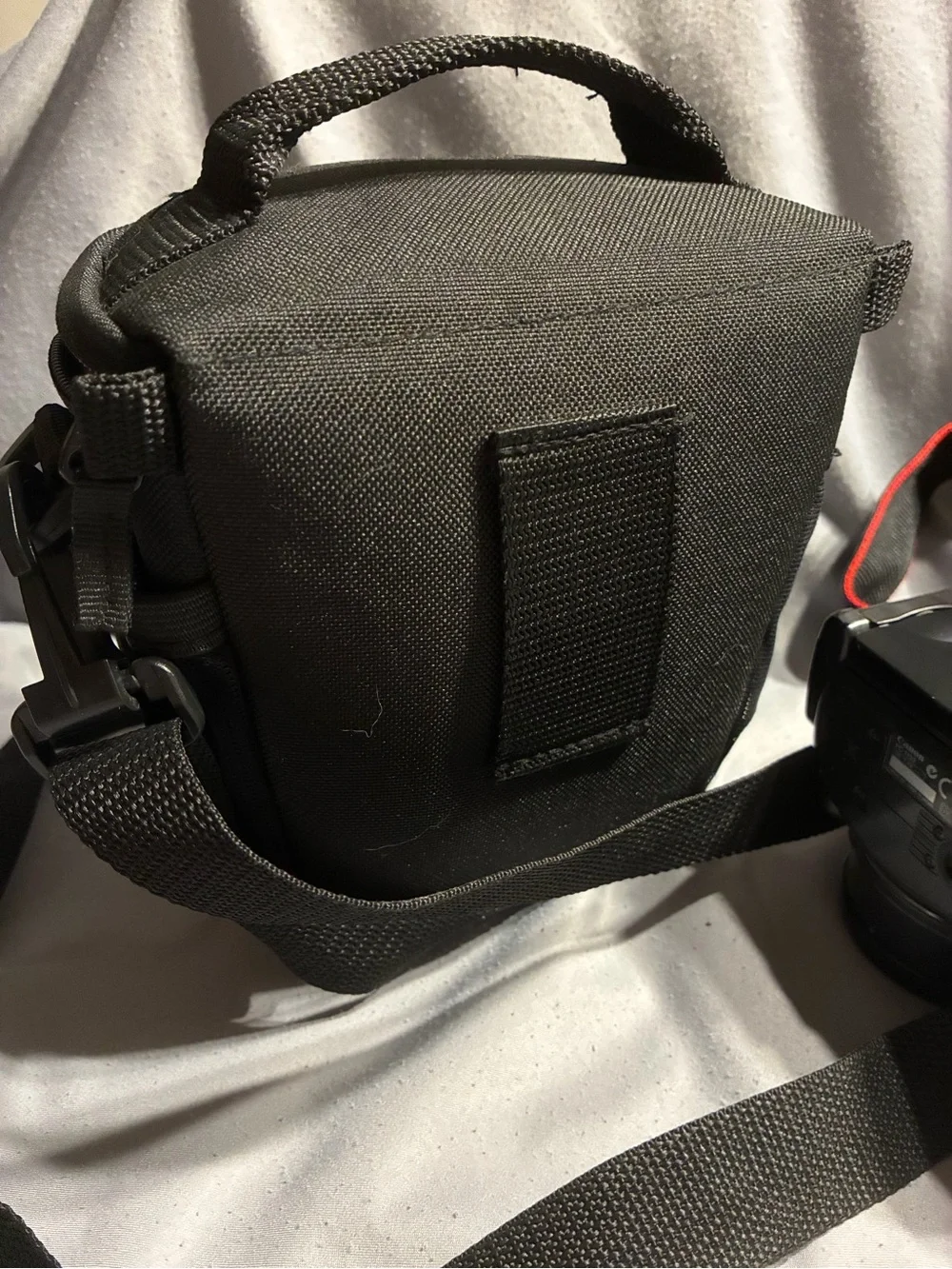 Tamrac Black Padded Camera Bag with Top Handle and Shoulder Stra